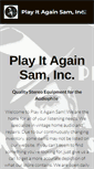 Mobile Screenshot of playitagainsam.com